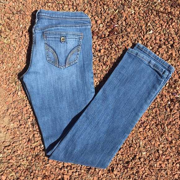Hollister Denim - Hollister lowrise straight stretch jean
